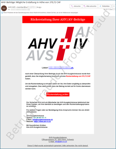 exemple site frauduleux