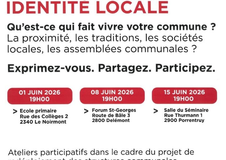 Forums « Identité locale » – Venez participer à la réflexion sur l’avenir des communes