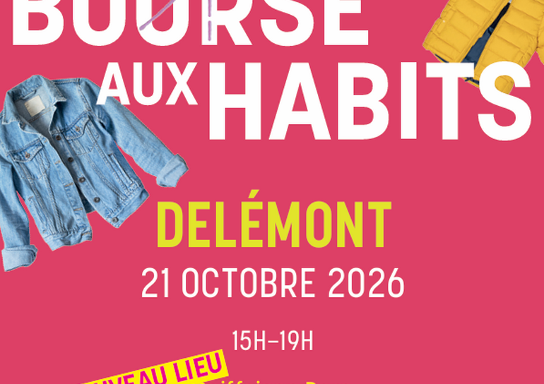 Prochaine Bourse aux habits de la FRC