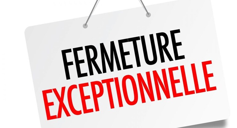 Fermeture exceptionnelle du bureau communal