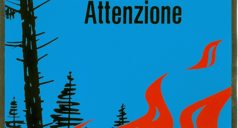 Incendie de forêt - Danger de degré 3 - marqué